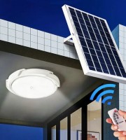 50W indoor solar ceiling light With pannel with remote control