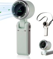 Smart Portable Handheld Fan  green